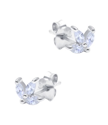 Gorgeous CZ Stone Silver Stud Earring STS-6274
